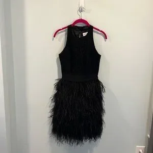 Milly blair shop feather dress
